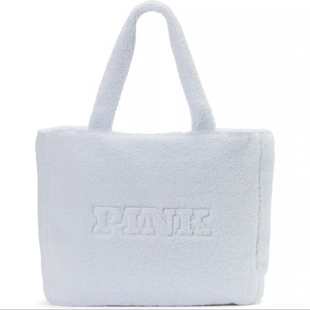 PINK Plush Teddy Tote